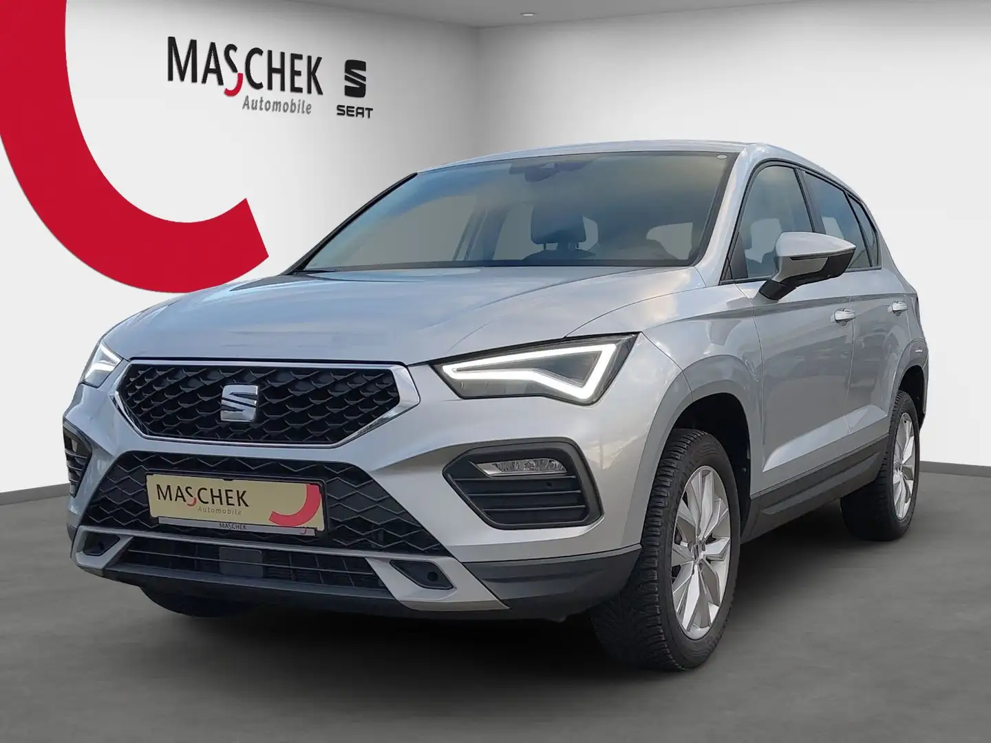 SEAT Ateca Style 1.5 TSI AHK LED Navi Sitzh Lenkh PDC Silber - 2