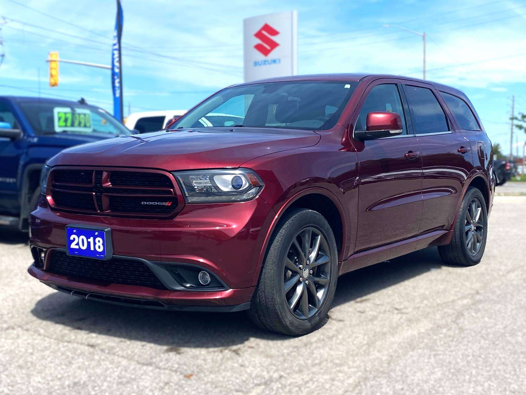 2018 Dodge Durango GT AWD ~7 Passenger ~Nav ~Leather ~Roof ~CarPlay