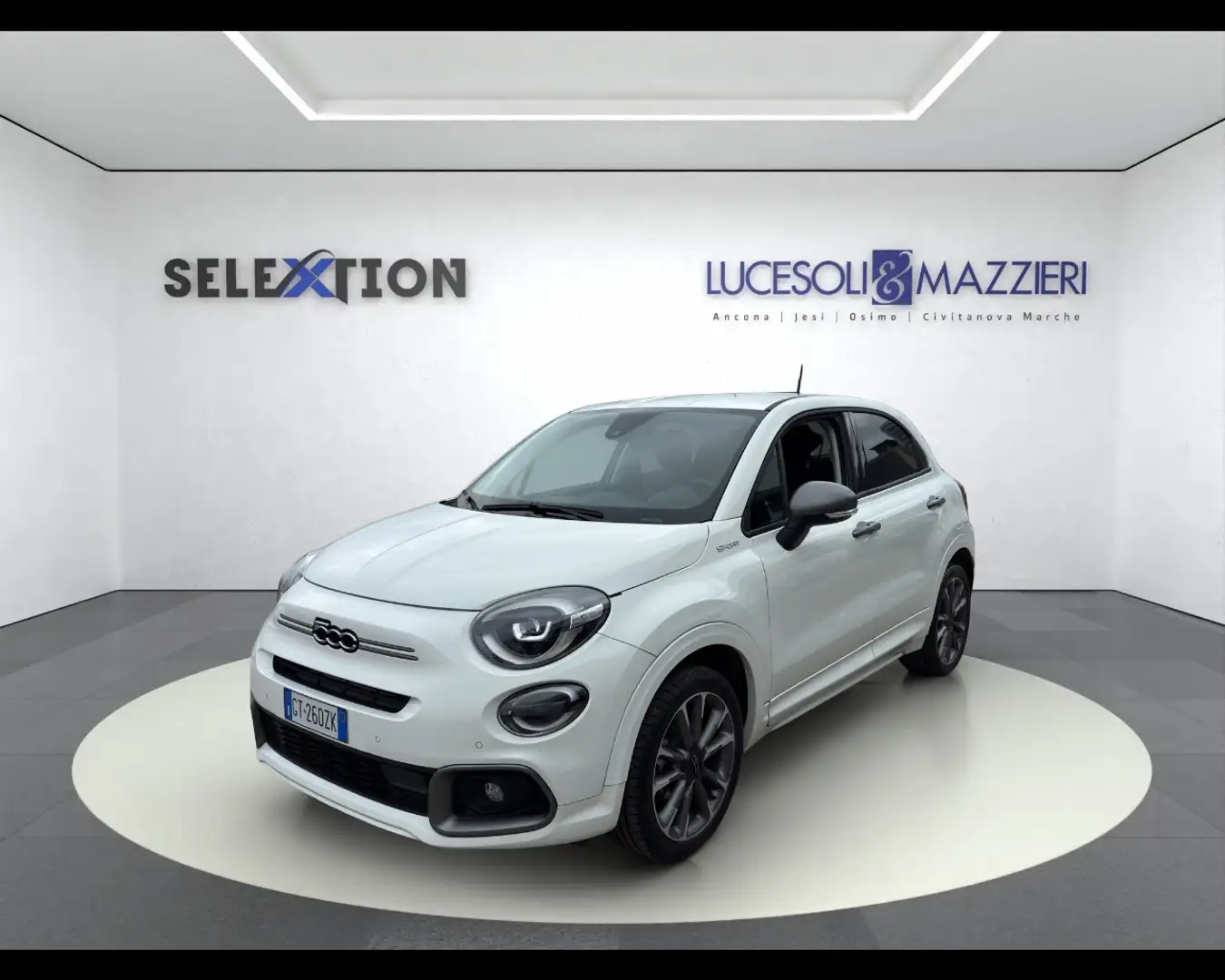 Fiat 500X - 500X 1.3 MultiJet 95 CV Sport Blanc - 1