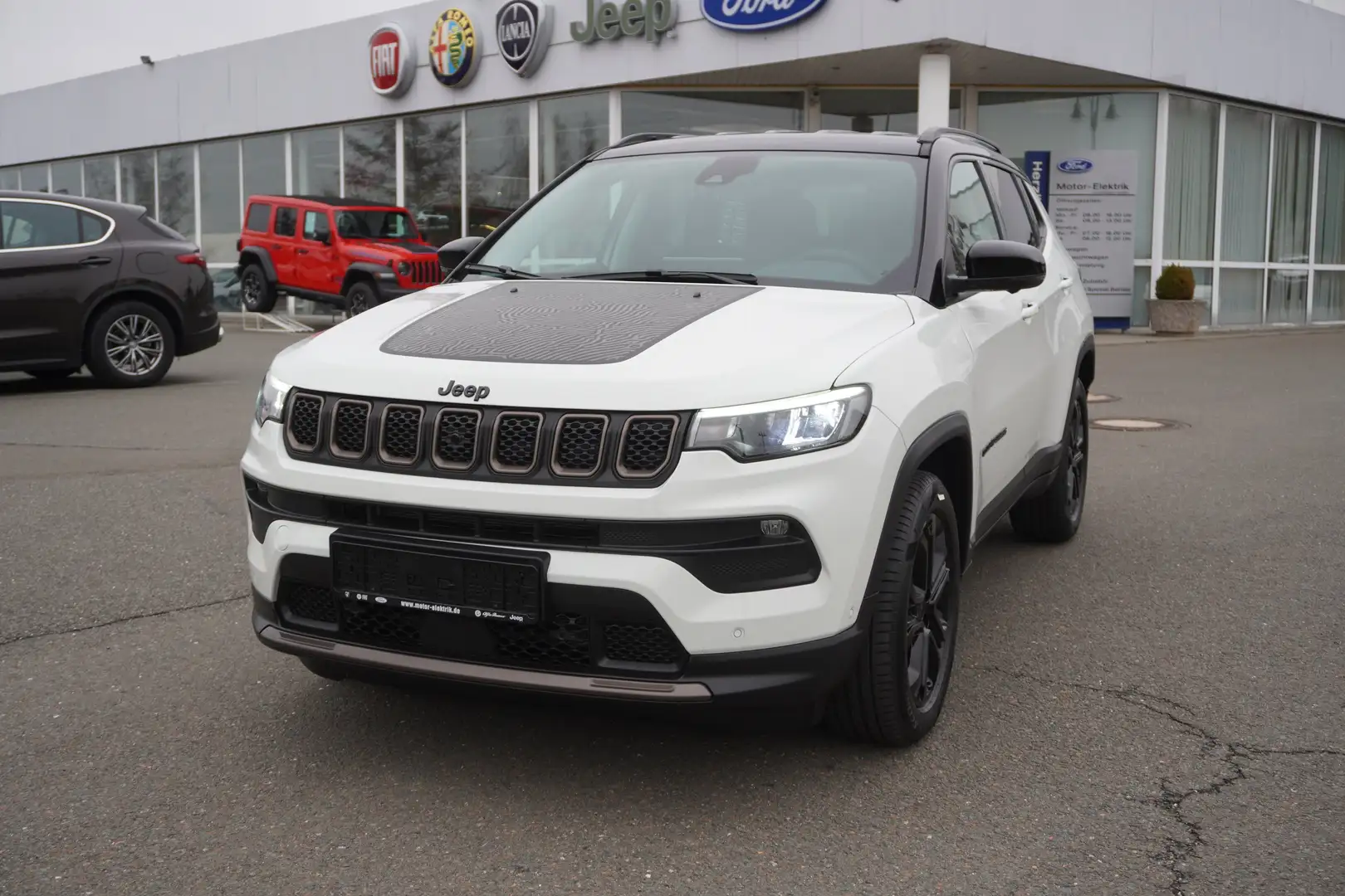 Jeep Compass 1.5 Upland e-Hybrid FWD - RFK+NAVI+18''+ACC+Klimaa Blanc - 1