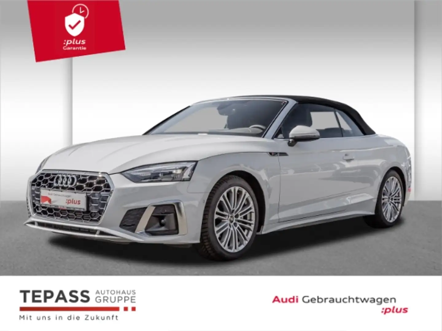 Audi A5 Cabriolet 40 TFSI S-TRONIC S LINE LED CARPLAY KAME Белый - 1