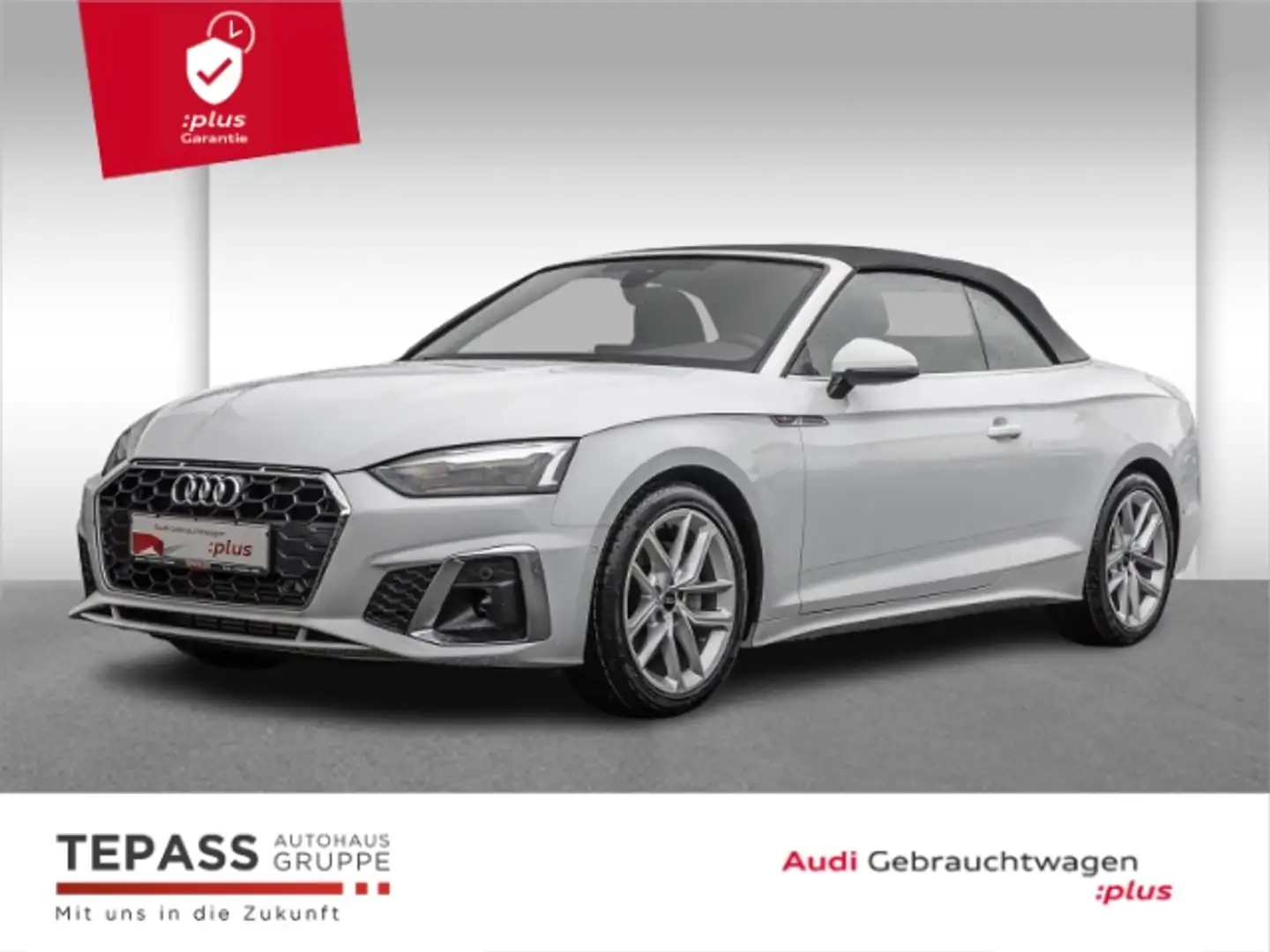 Audi A5 Cabriolet 40 TFSI S-TRONIC S LINE LED CARPLAY Weiß - 1