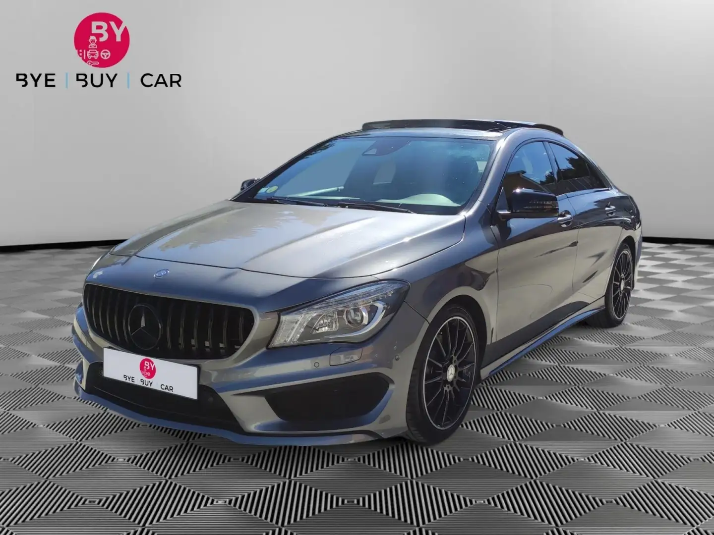 Mercedes-Benz CLA 220 COUPE 2.2 220 CDI 176 cv FASCINATION 7G-DCT garantie 12 mois Gris - 1