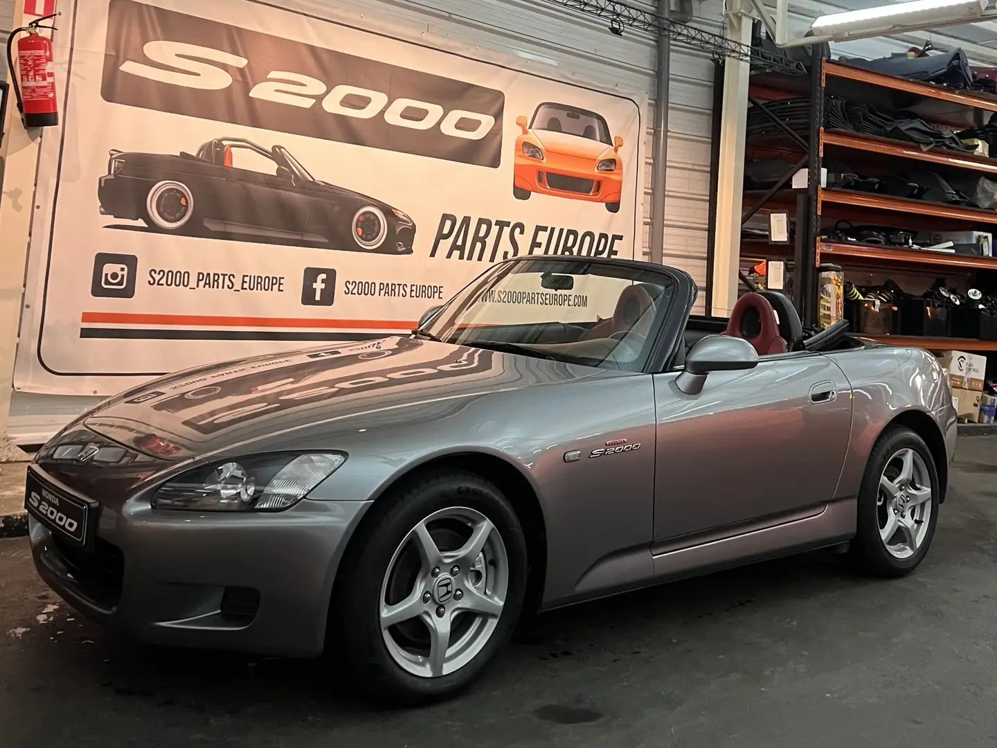 Honda S 2000 2.0i 16v VTEC AC Argent - 1