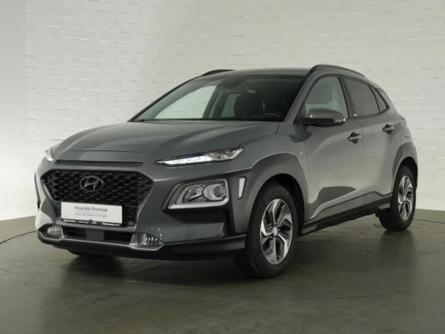 Hyundai KONA HEV TREND DCT+RÜCKFAHRKAMERA+SITZ-/LENKRADHEIZUNG+ Grijs - 2