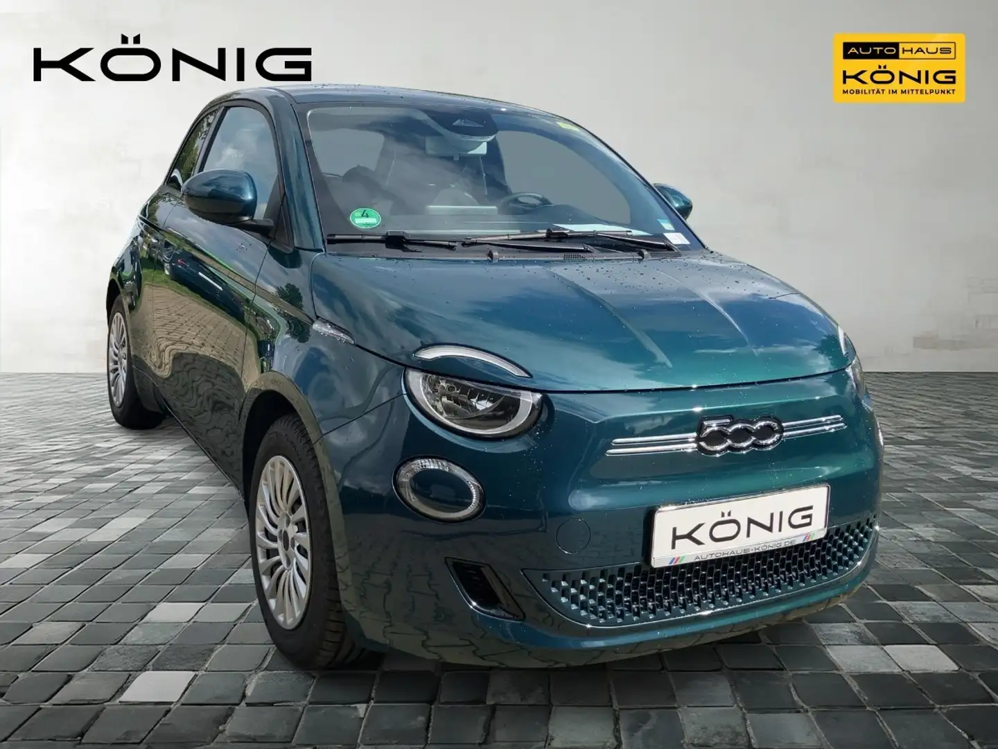 Fiat 500e MY23 Elektro Klimaautomatik Groen - 2