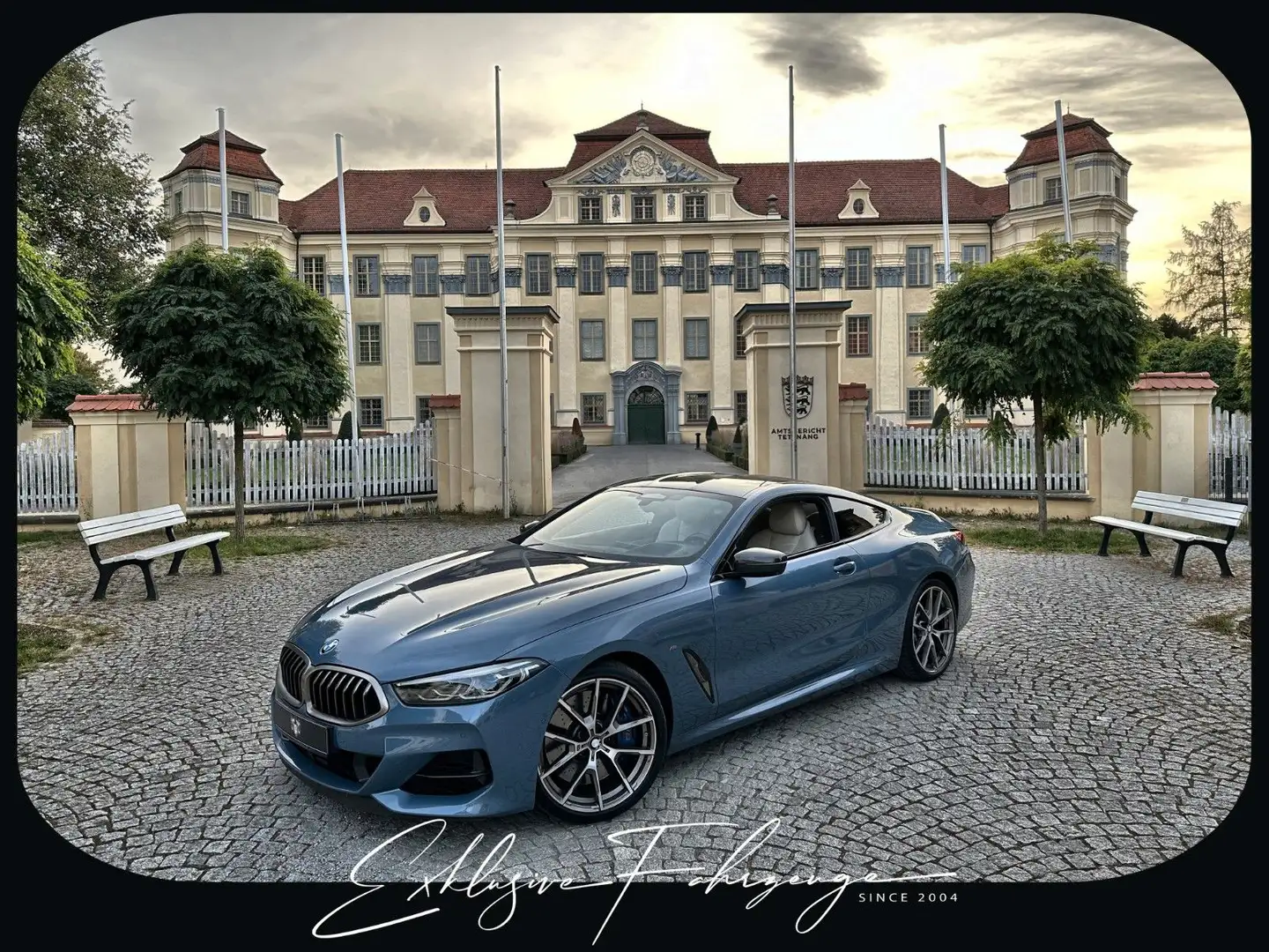 BMW M850 Coupe M850 i xDrive INDIVIDUAL Voll Carbon plava - 1