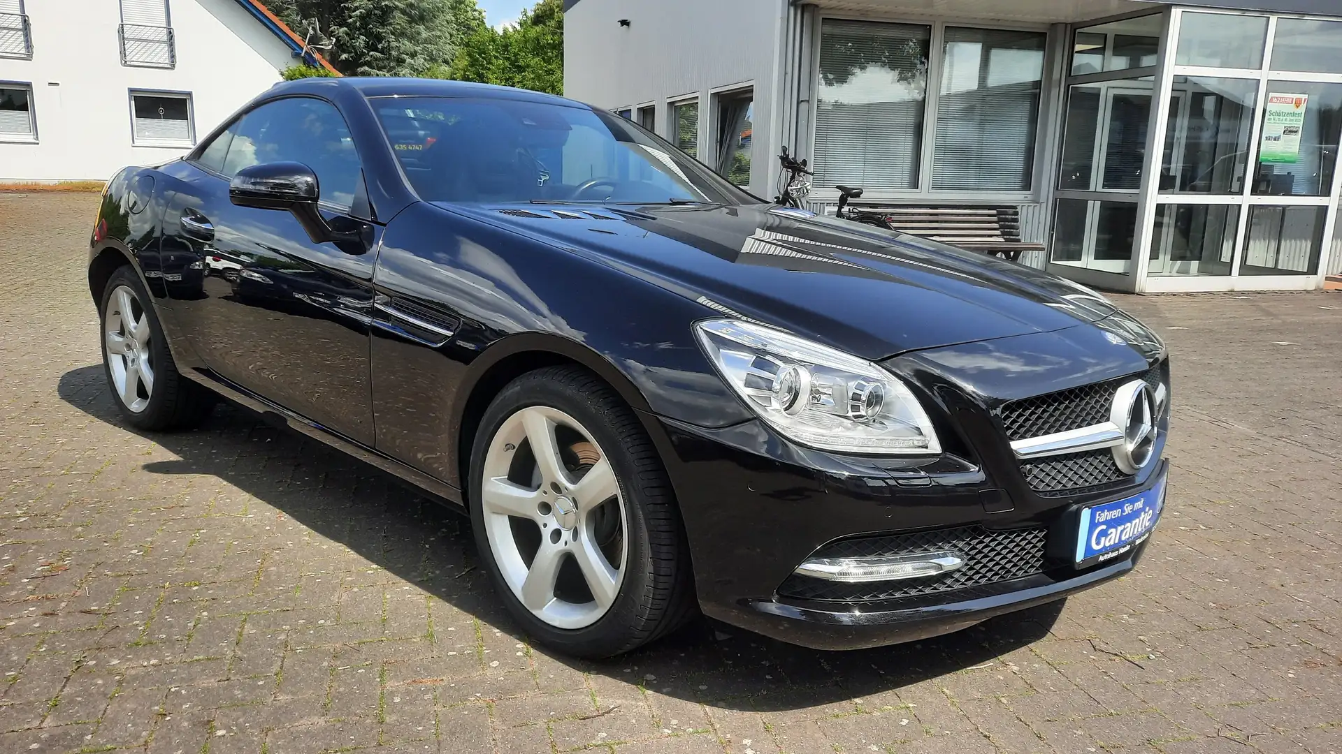 Mercedes-Benz SLK 200 *AUTOMATIK/KAMERA/NAVI/SHZ* Černá - 2