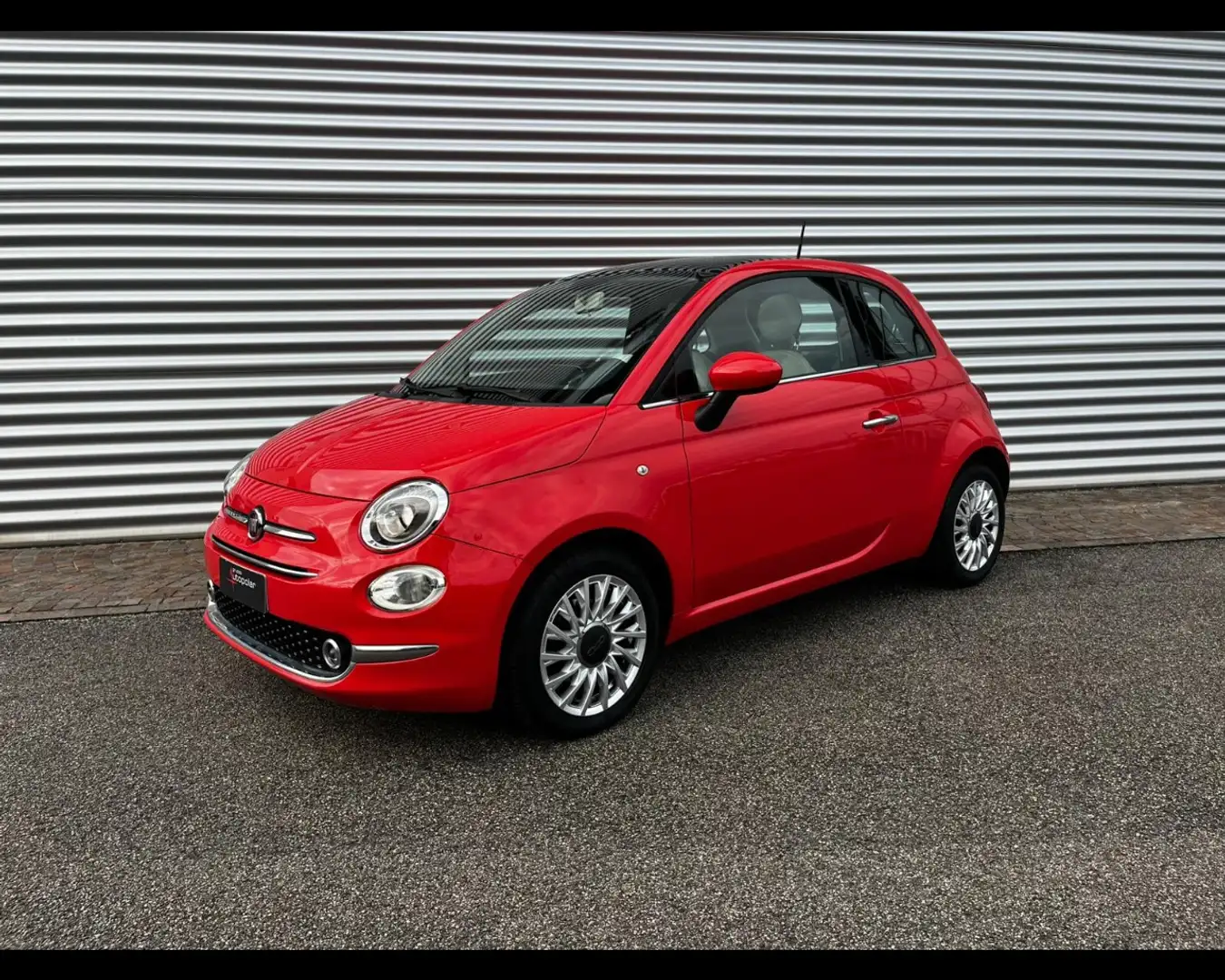 Fiat 500 1.2 LOUNGE 69CV Rood - 1