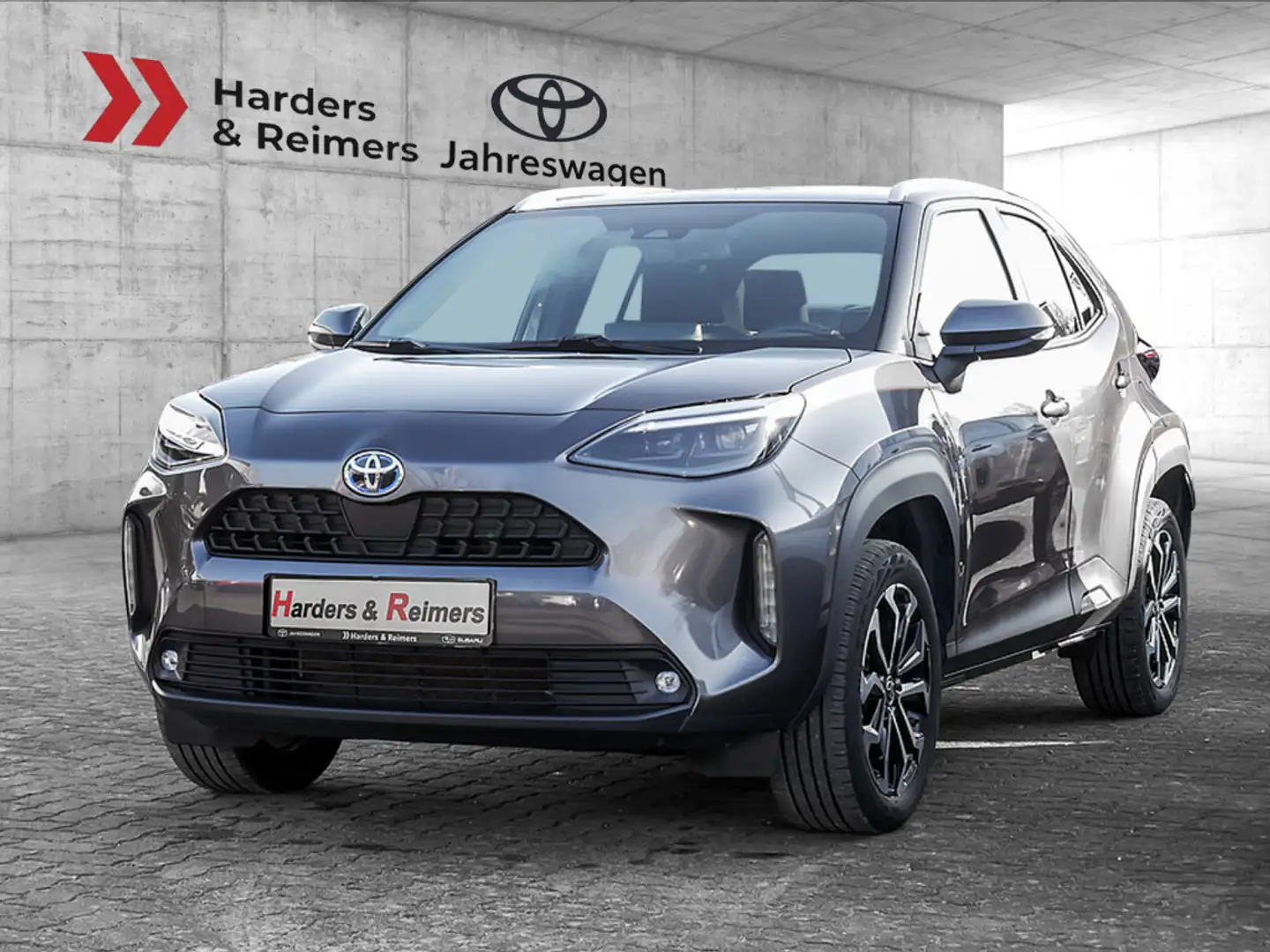 Toyota Yaris Cross Hybrid Style 4X4 SHZ PANO HUD LED Grau - 1