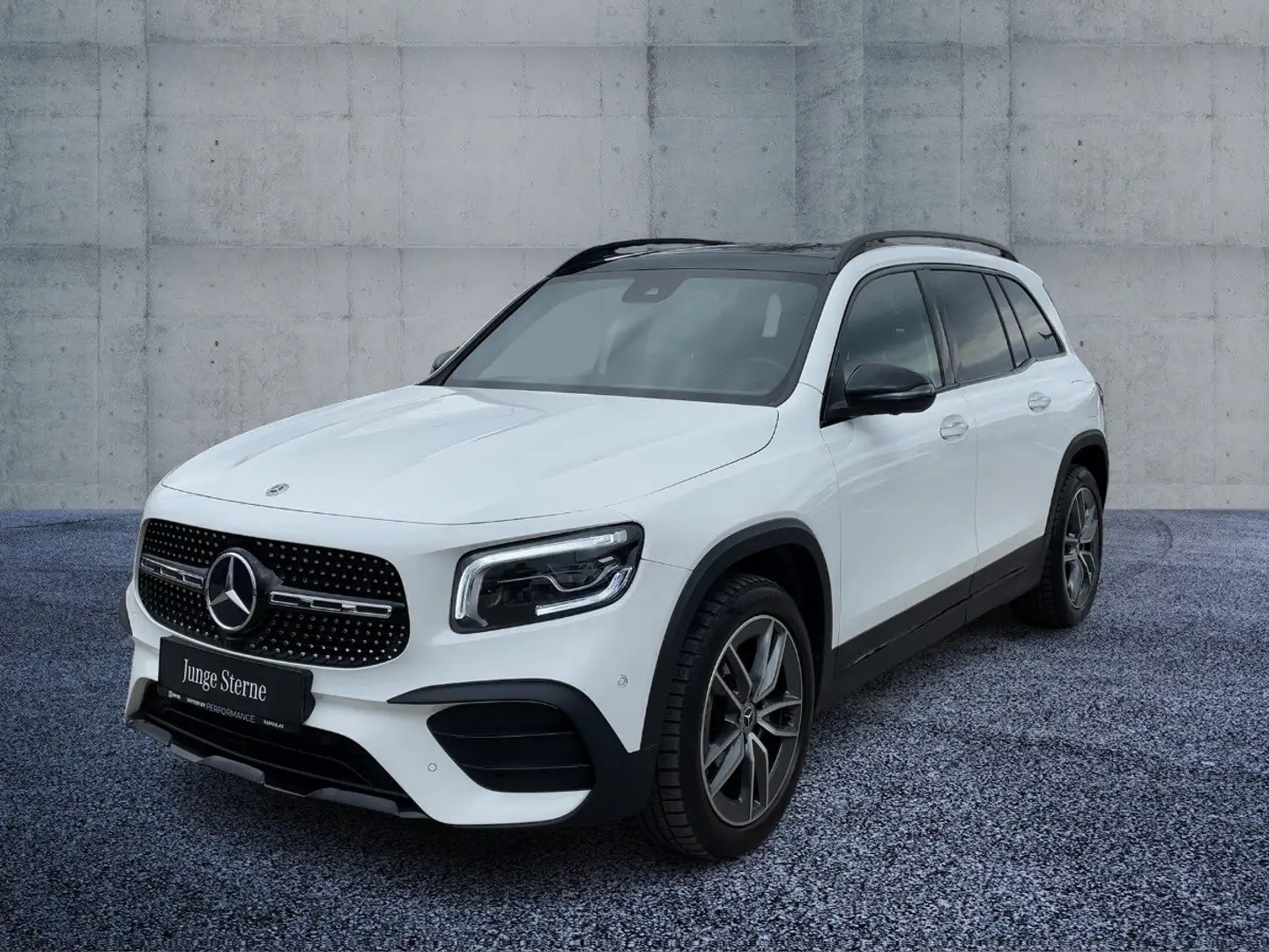 Mercedes-Benz GLB 200 d 4MATIC AMG Line SpurW SHZ Ambi SpurH Weiß - 1