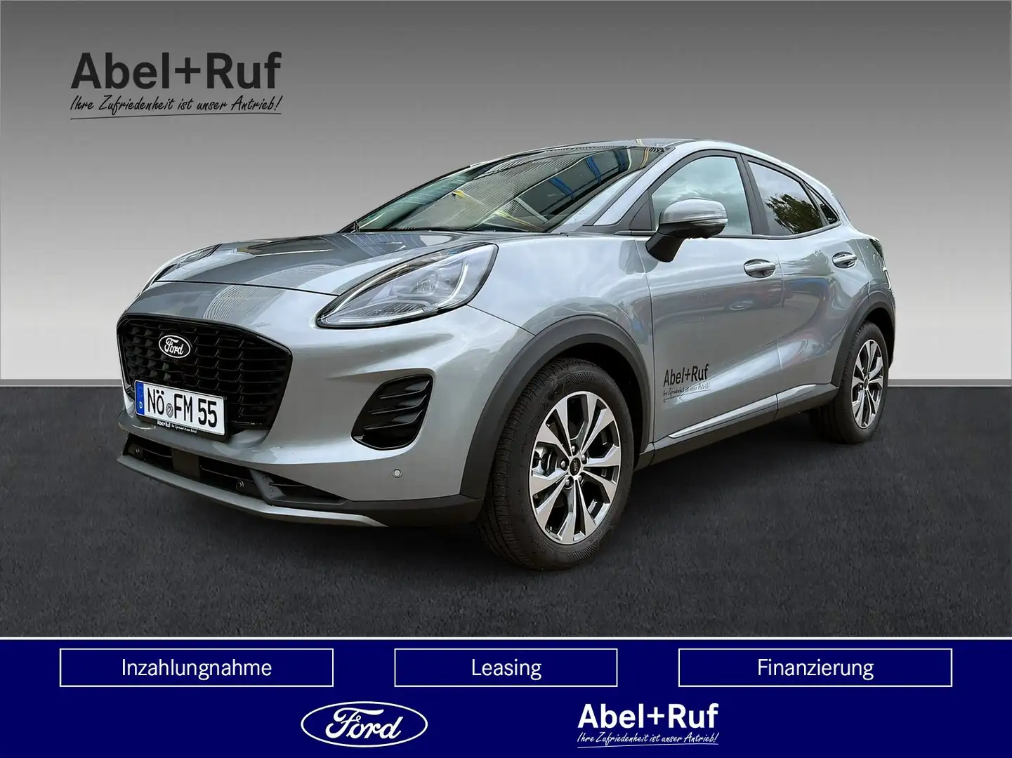 Ford Puma 360Kamera+CarPlay+Winterpaket+LED+ACC Silber - 1