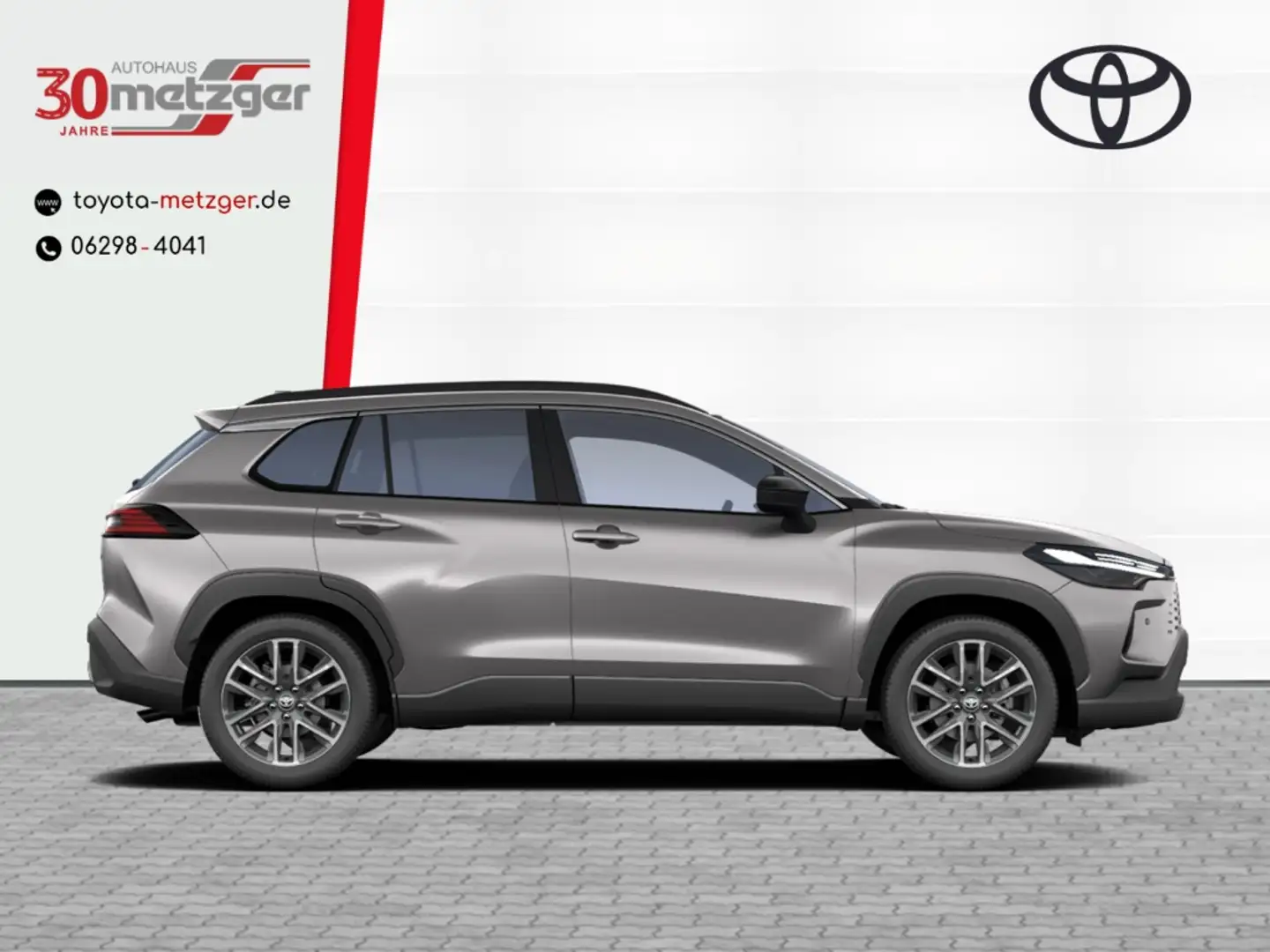 Toyota Corolla Cross 2.0 Hybrid Teamplayer +Kamera +NEUES MODELL Argent - 2