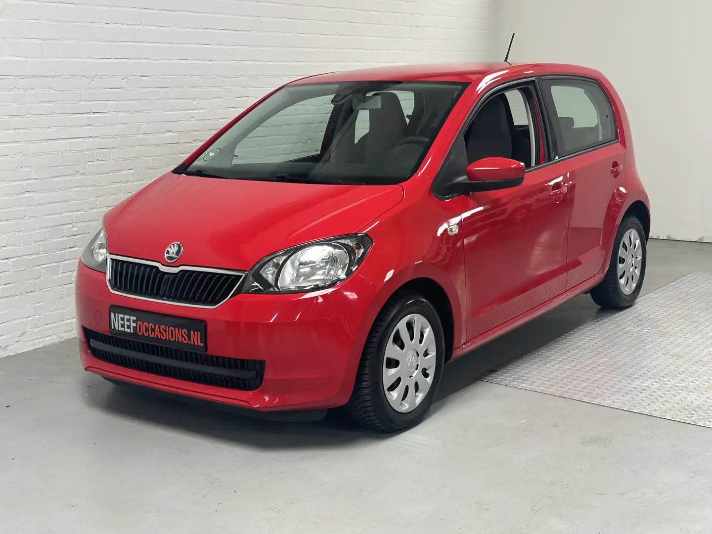 Skoda Citigo 1.0 Greentech Ambition Airco / Elk.Pakket / Isofix Rouge - 1