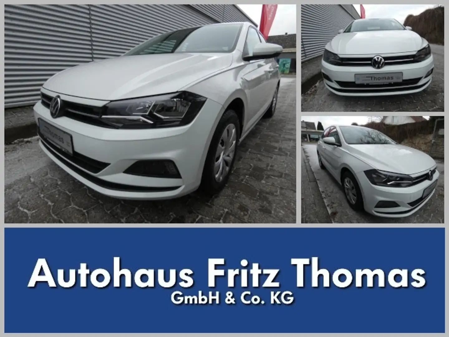 Volkswagen Polo 1.0 Comfortline Klima eFe eSp Klima Fenster el. Weiß - 1