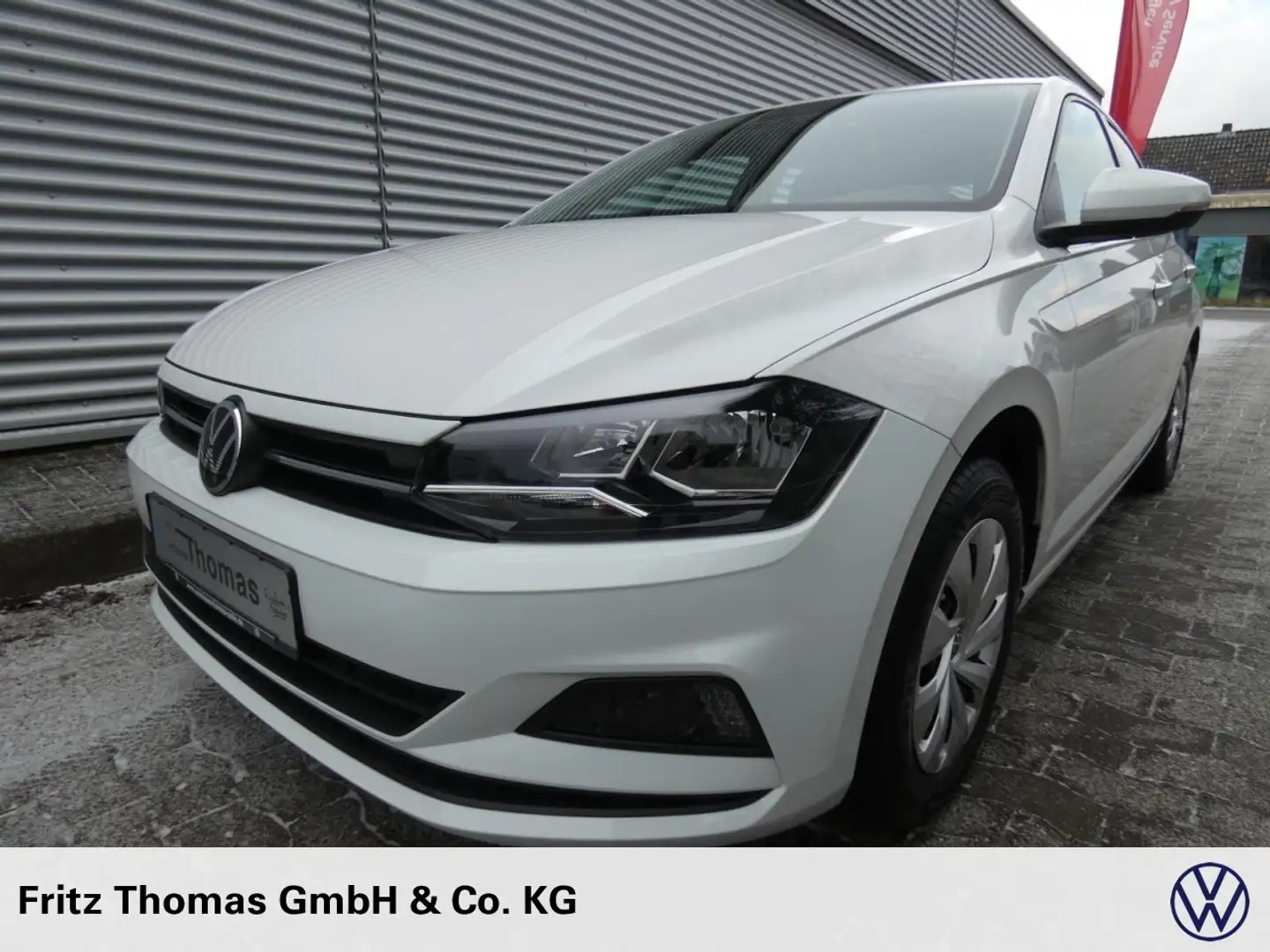 Volkswagen Polo 1.0 Comfortline Klima eFe eSp Klima Fenster el. Weiß - 2