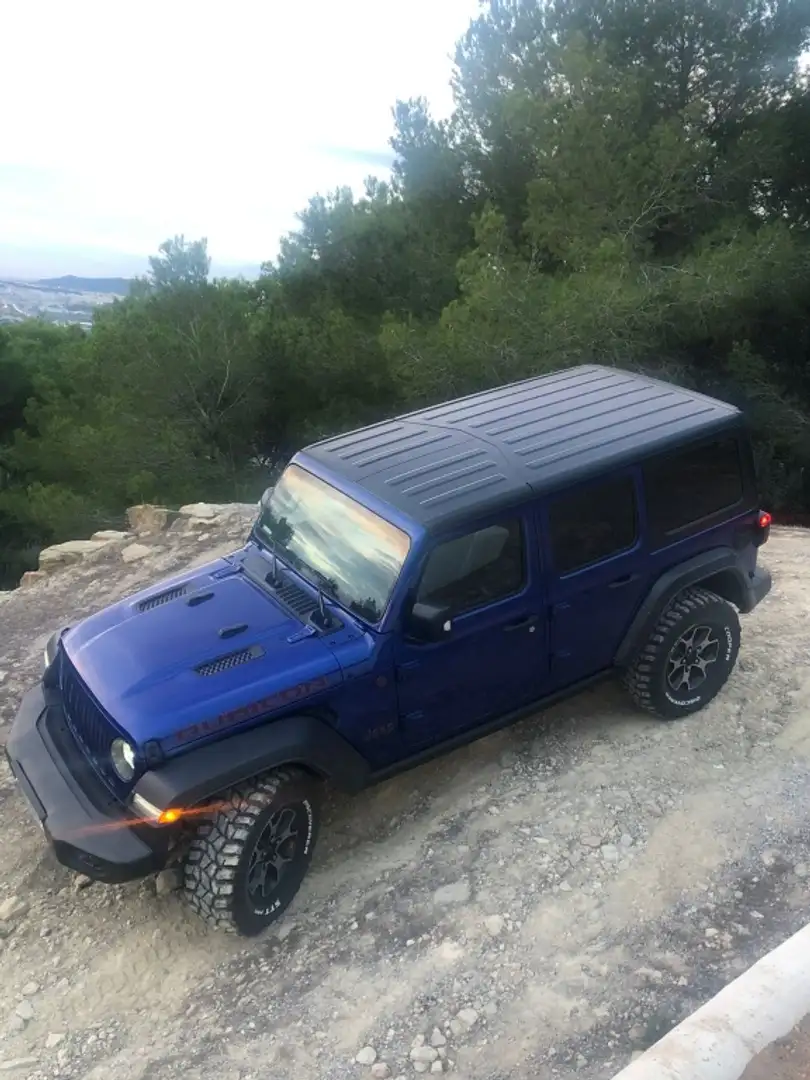 Jeep Wrangler Unlimited 2.0T GME Rubicon 8ATX Blau - 1