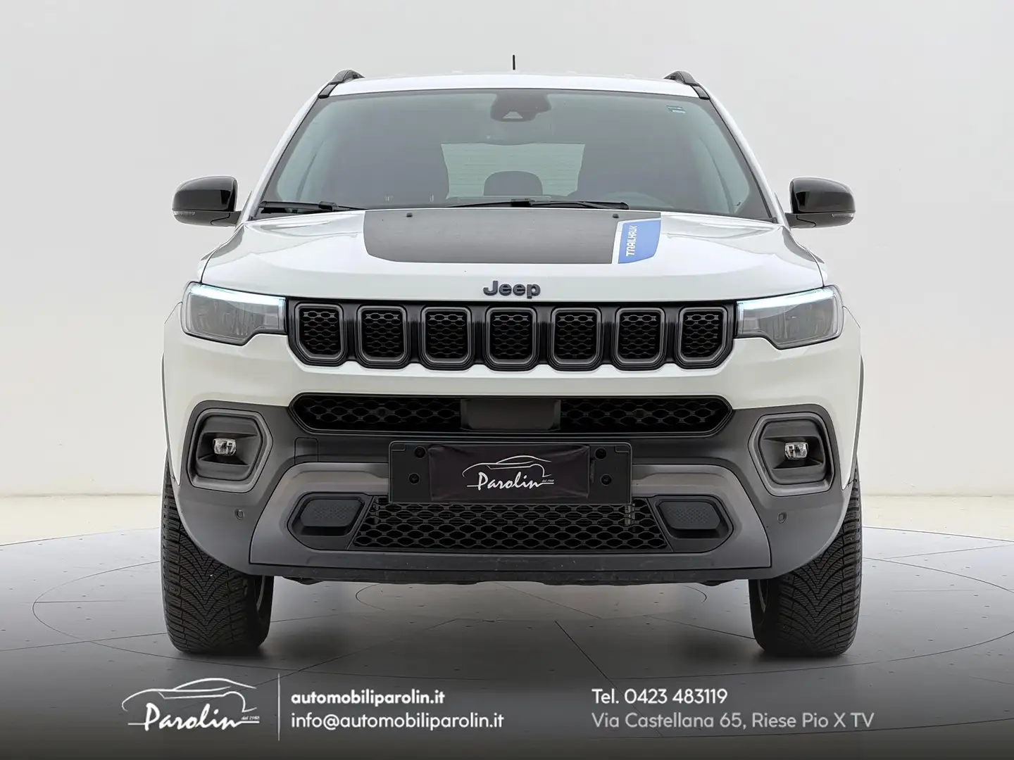 Jeep Compass 1.3 turbo t4 phev Trailhawk 4xe Prezzo REALE Blanco - 2