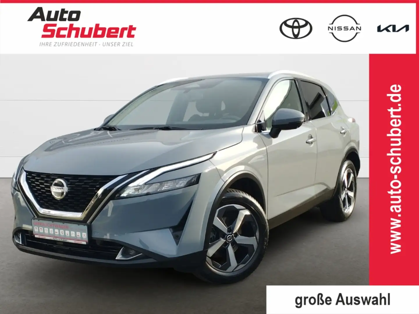 Nissan Qashqai N-Connecta 1.3 DIG-T 158PS 4X2 6-Gang+Winterpaket+ Grijs - 1
