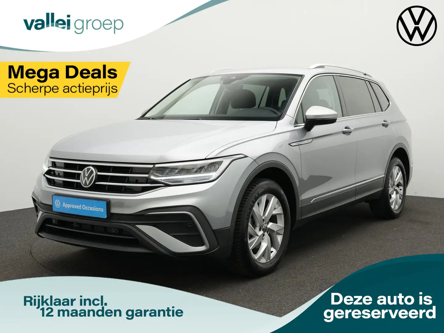 Volkswagen Tiguan Allspace 7 pers. 1.5 TSI 150 pk DSG Life Business | Trekhaa Argintiu - 1