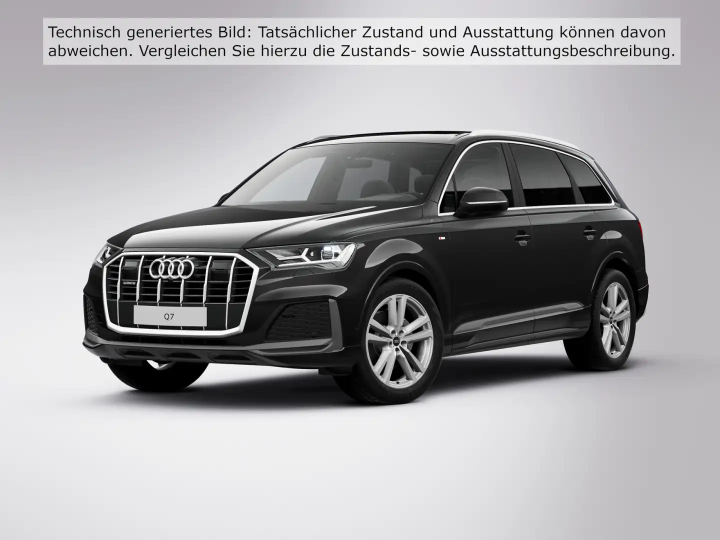 Audi Q7 50 TDI quattro S line AHK Pano Kamera B&O 20" Schwarz - 2
