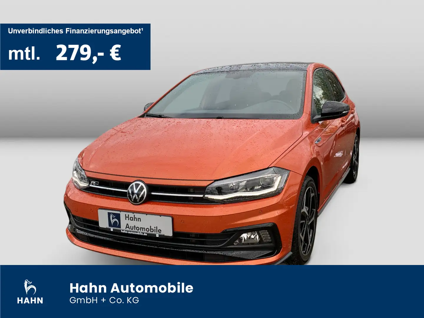 Volkswagen Polo 1.0 TSI Highline ACC Einparkh  LED Sitzhzg Orange - 1