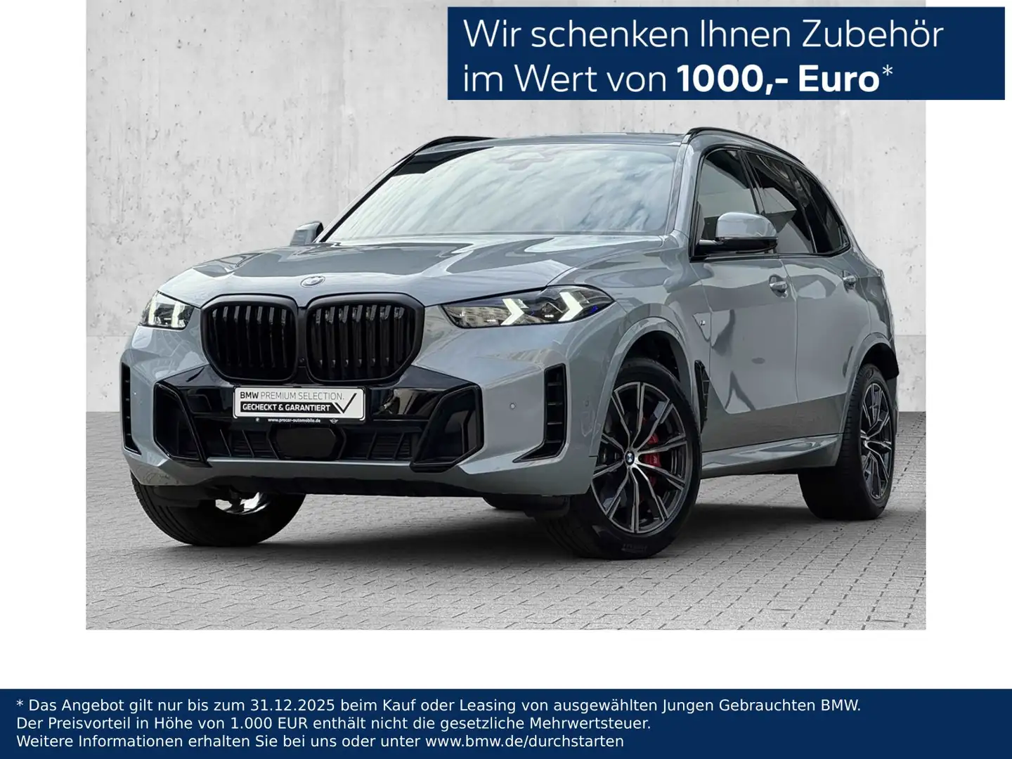BMW X5 xDrive30d M Sport Pro AdapLED AHK DA PA Prof Grau - 1