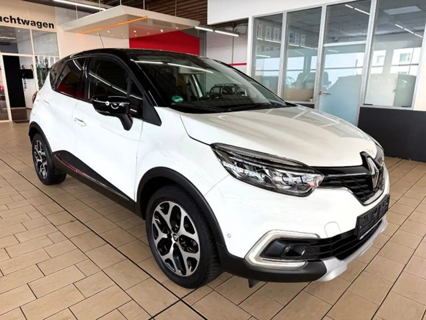 Renault Captur 1.3 *NAVI+LED+KLIMAAUT+TEMPO+KAM+17'ALU* Wit - 1