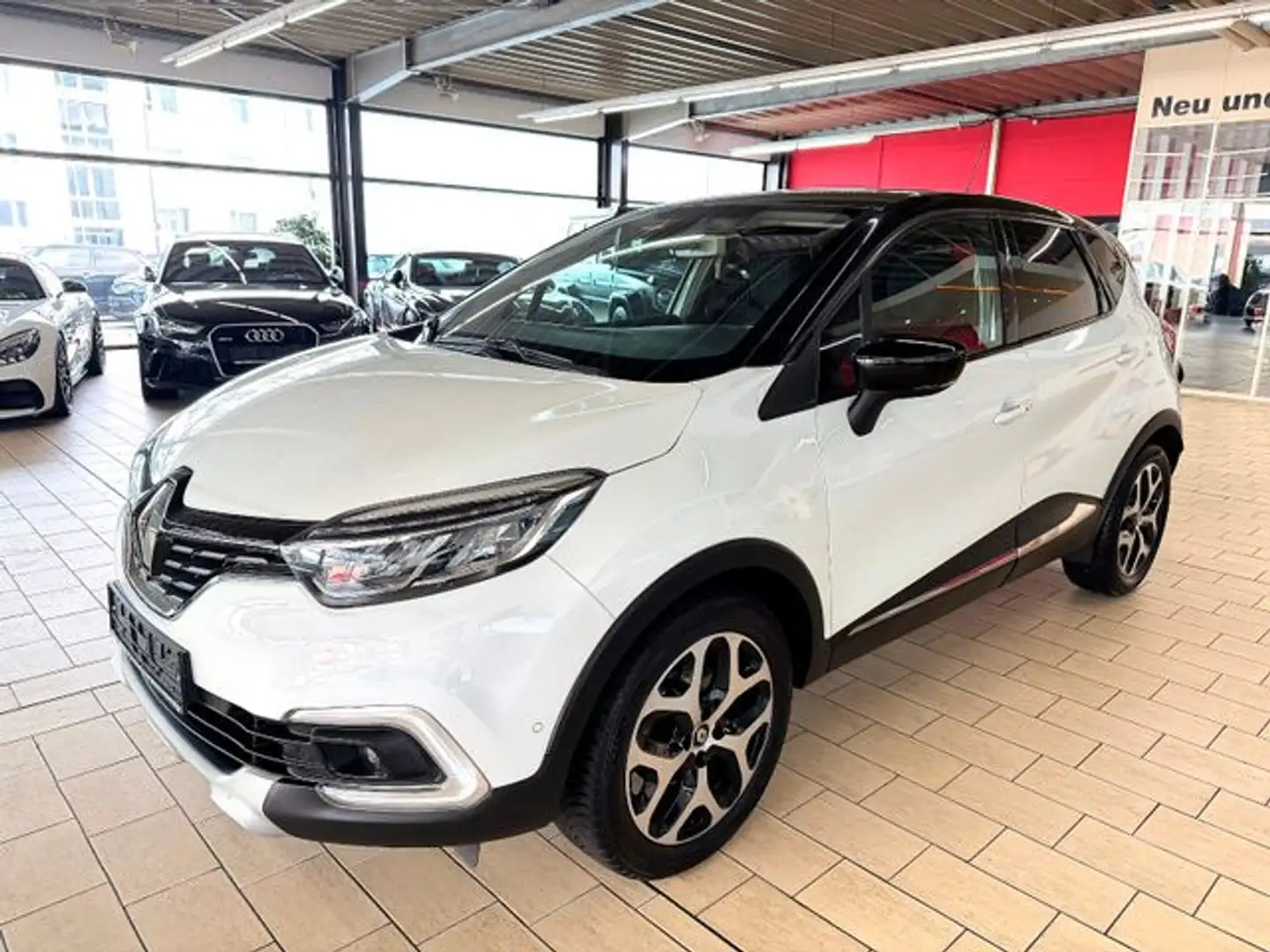 Renault Captur 1.3 *NAVI+LED+KLIMAAUT+TEMPO+KAM+17'ALU* Wit - 2