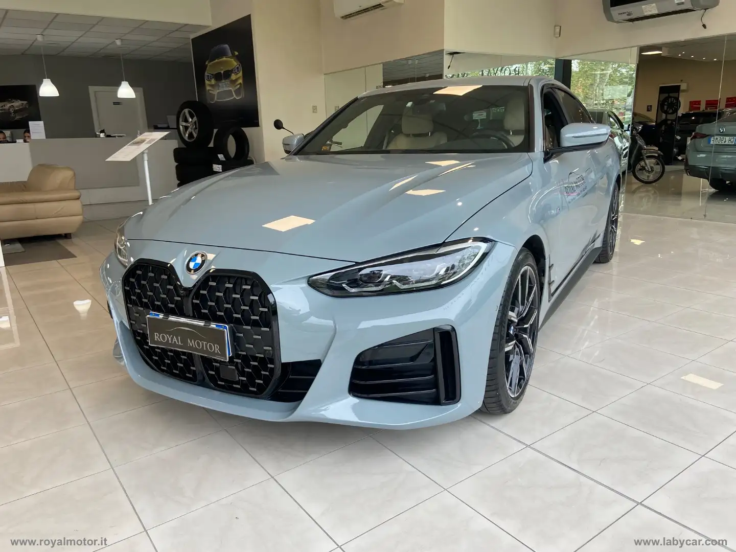 BMW 420 420d xDrive 48V Msport Gris - 1