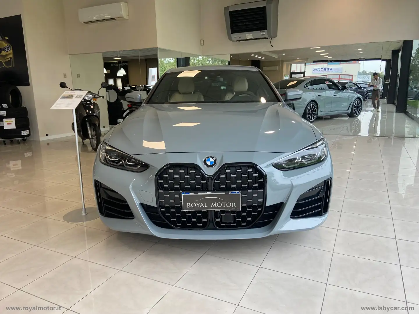 BMW 420 420d xDrive 48V Msport Gris - 2