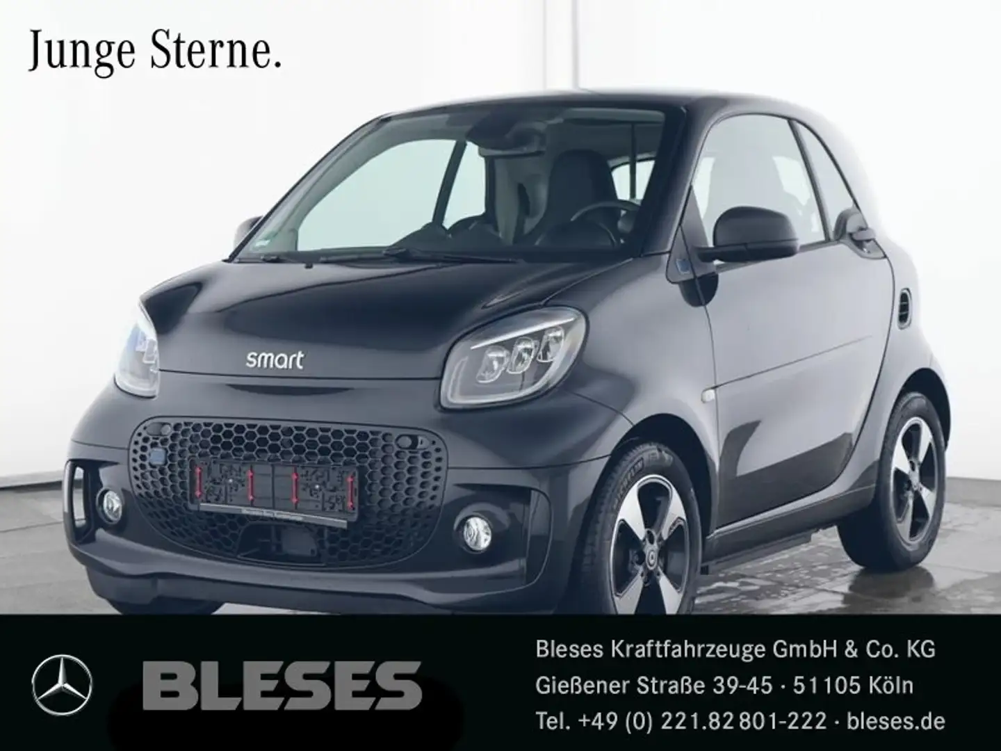 smart forTwo EQ fortwo Exclusive Plus+22kW+Kamera+LED+Winter-P Schwarz - 1
