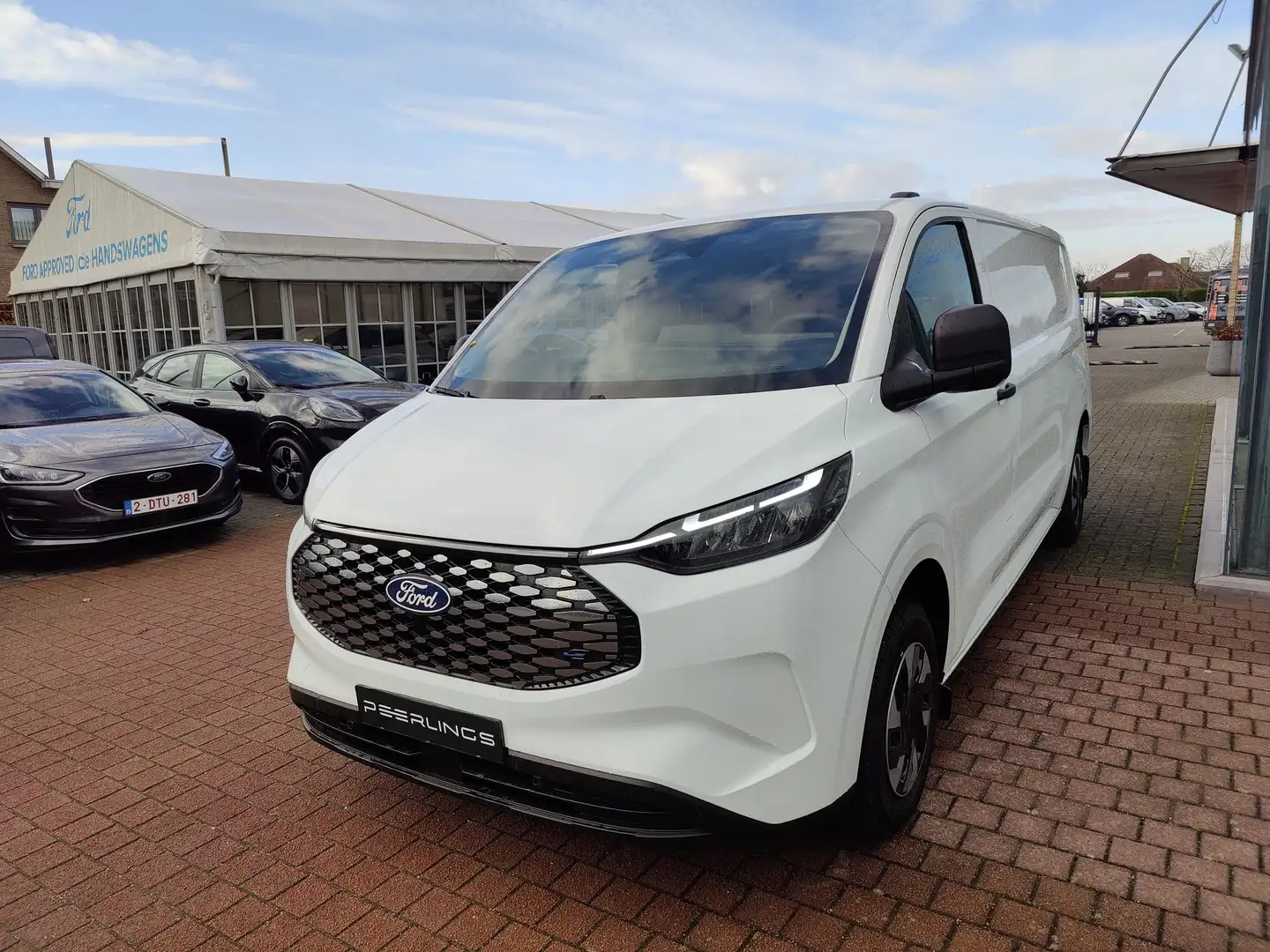 Ford E-Transit Transit E-custom Biały - 2