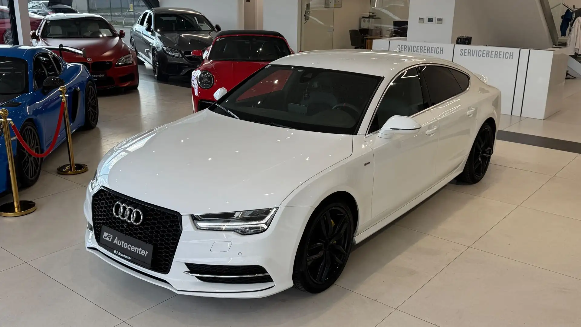 Audi A7 Sportback 3,0 TDI S-tronic Weiß - 2