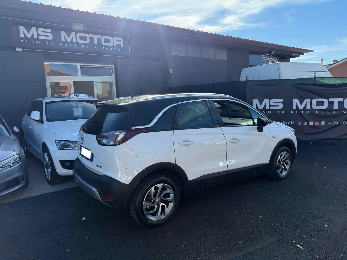 Opel Crossland X 1.5 ecotec Design Line s Bianco - 2