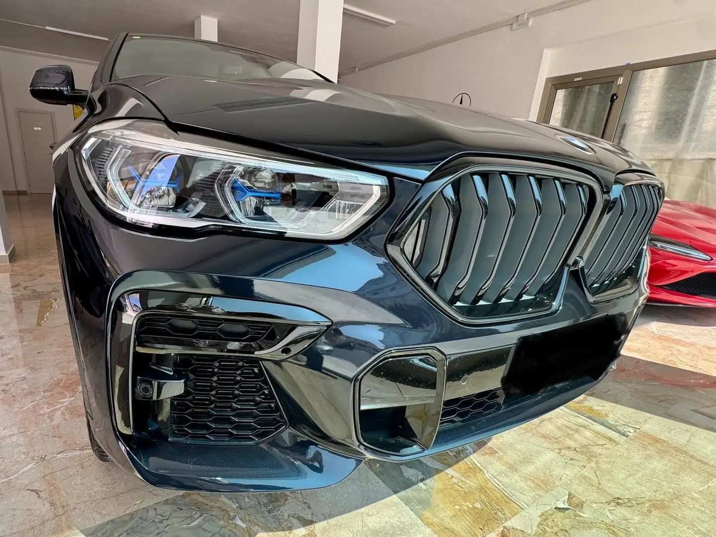 BMW X6 xdrive30d mhev 48V Msport/Tetto Blau - 2