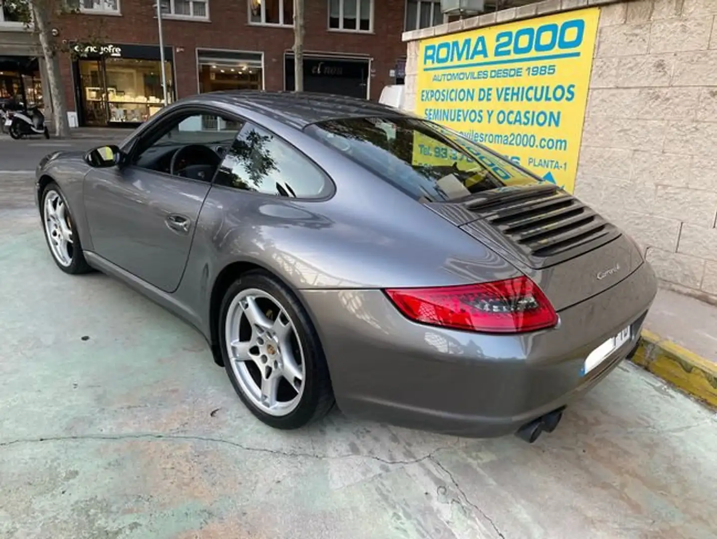 Porsche 911 997 CARRERA 4 MANUAL NACIONAL SOLO 71000 KMS Gris - 2