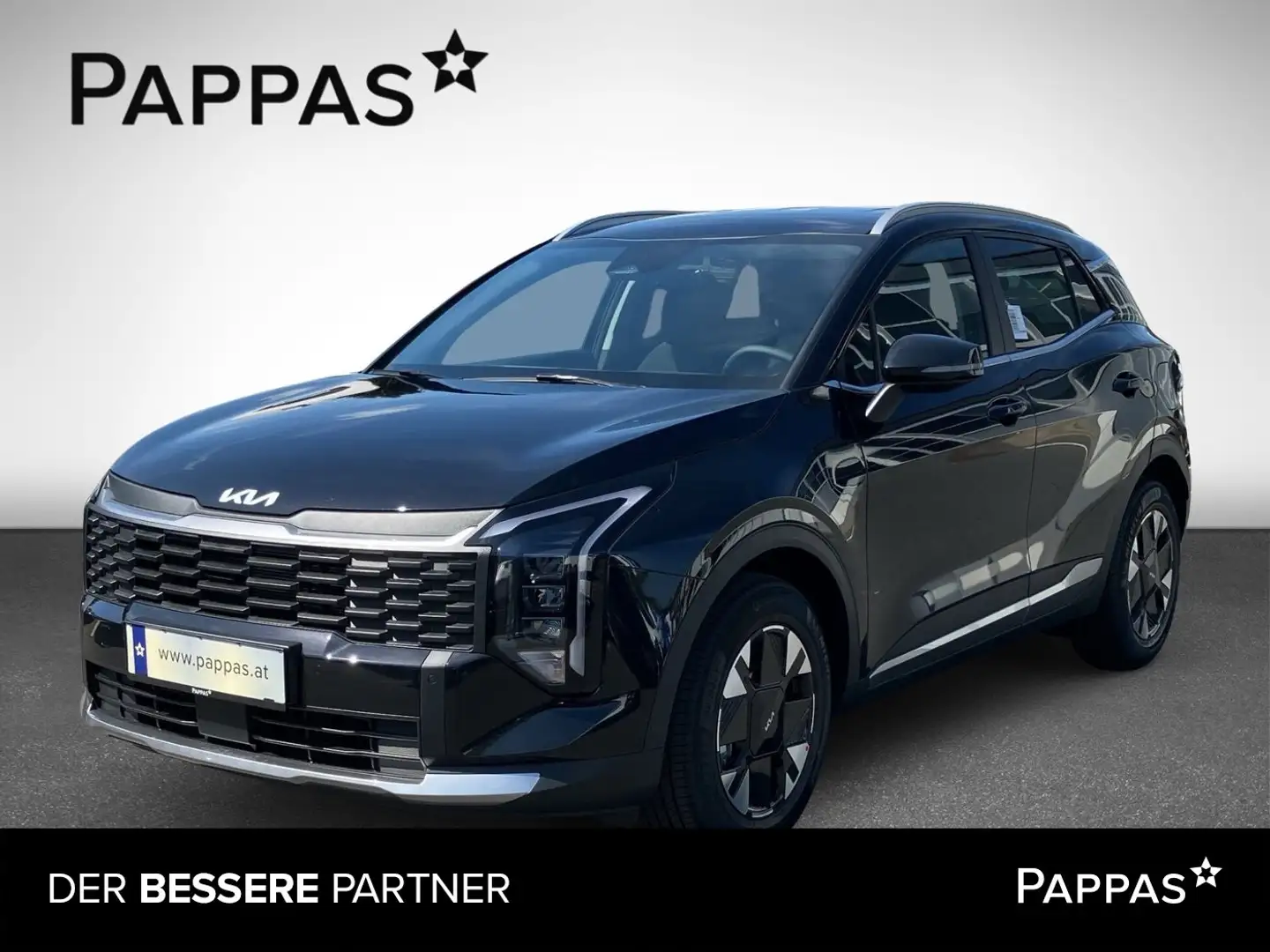 Kia Sportage SILBER 1,6 *7 Jahre Werksgarantie, Klimaautomatik, Schwarz - 1