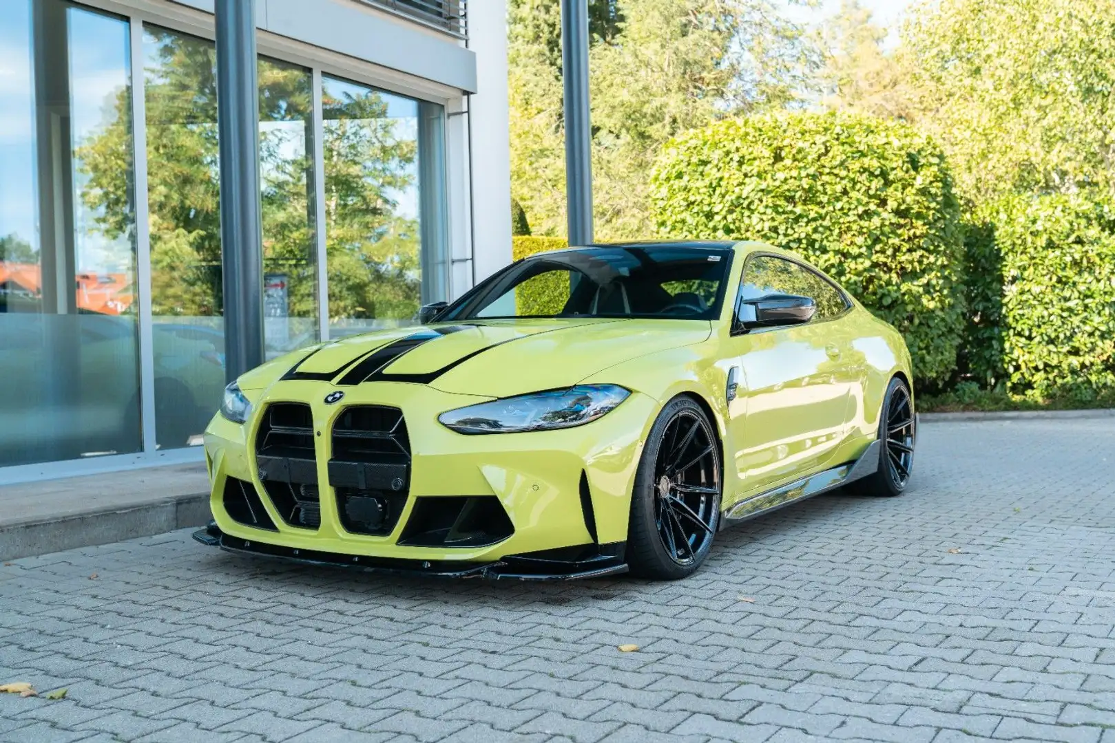 BMW M4 Coupe Competition/ SCHALEN/ YIDO/ GRAIL AGA Jaune - 1