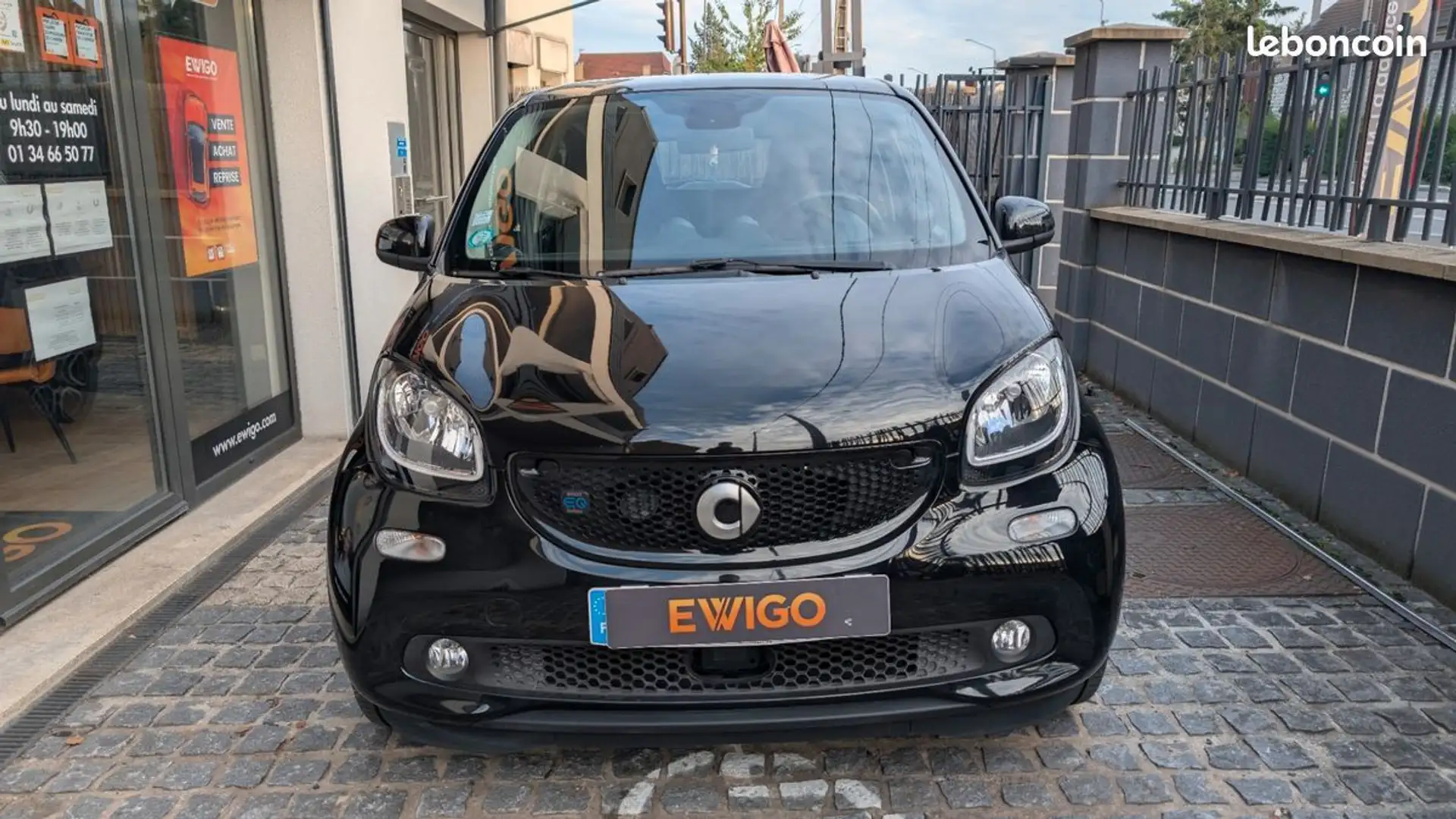 smart forFour eq electric 82ch prime toit panoramique soh 94% Zwart - 2