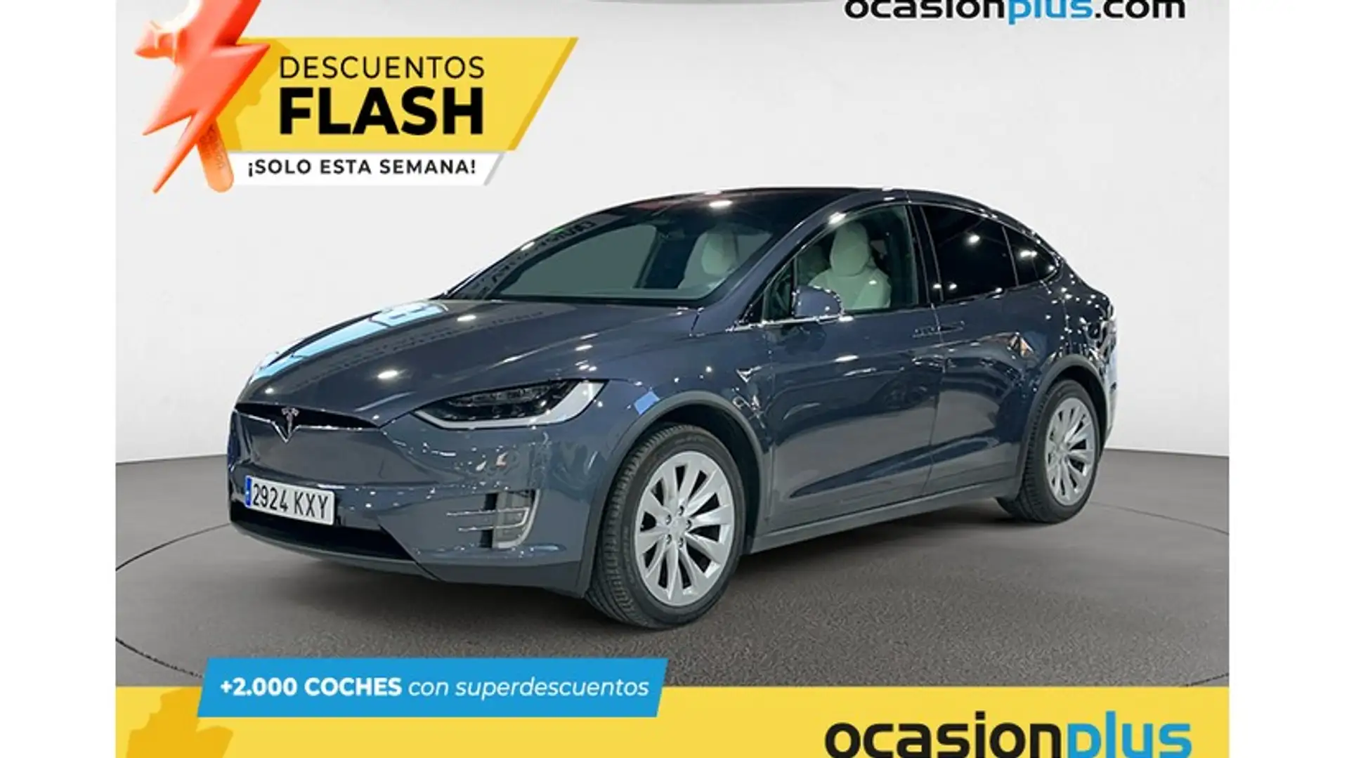 Tesla Model X 100D Gris - 1