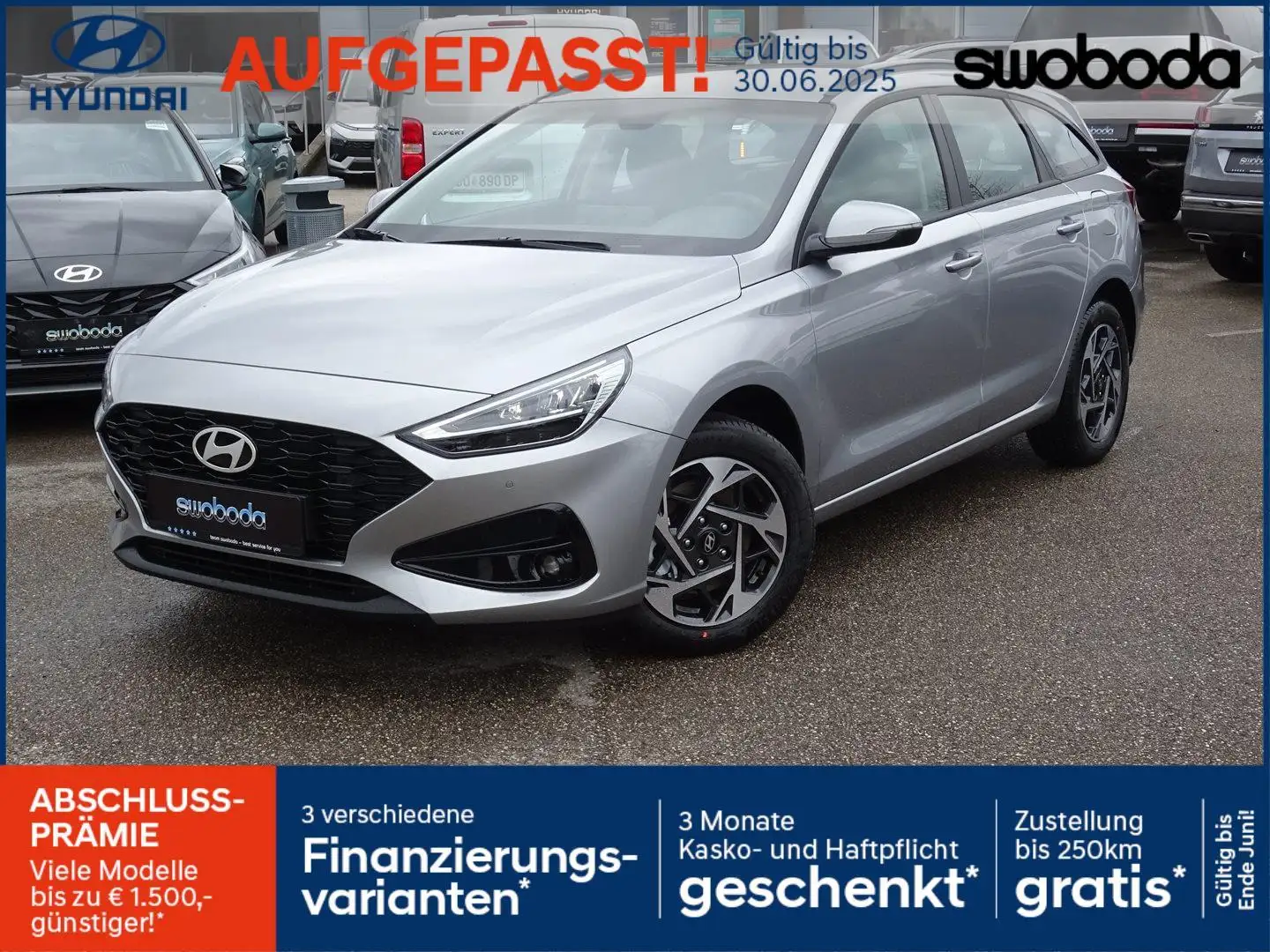 Hyundai i30 Kombi - PD GO 1.5 DPI c5kg1 Silber - 1