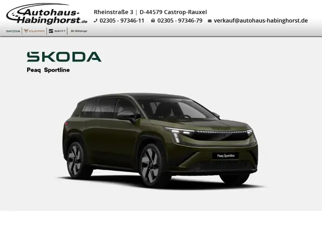 Skoda 90x 91kWh 4x4 Sportline 7-Sitzer AHK Pano HeadUp S
