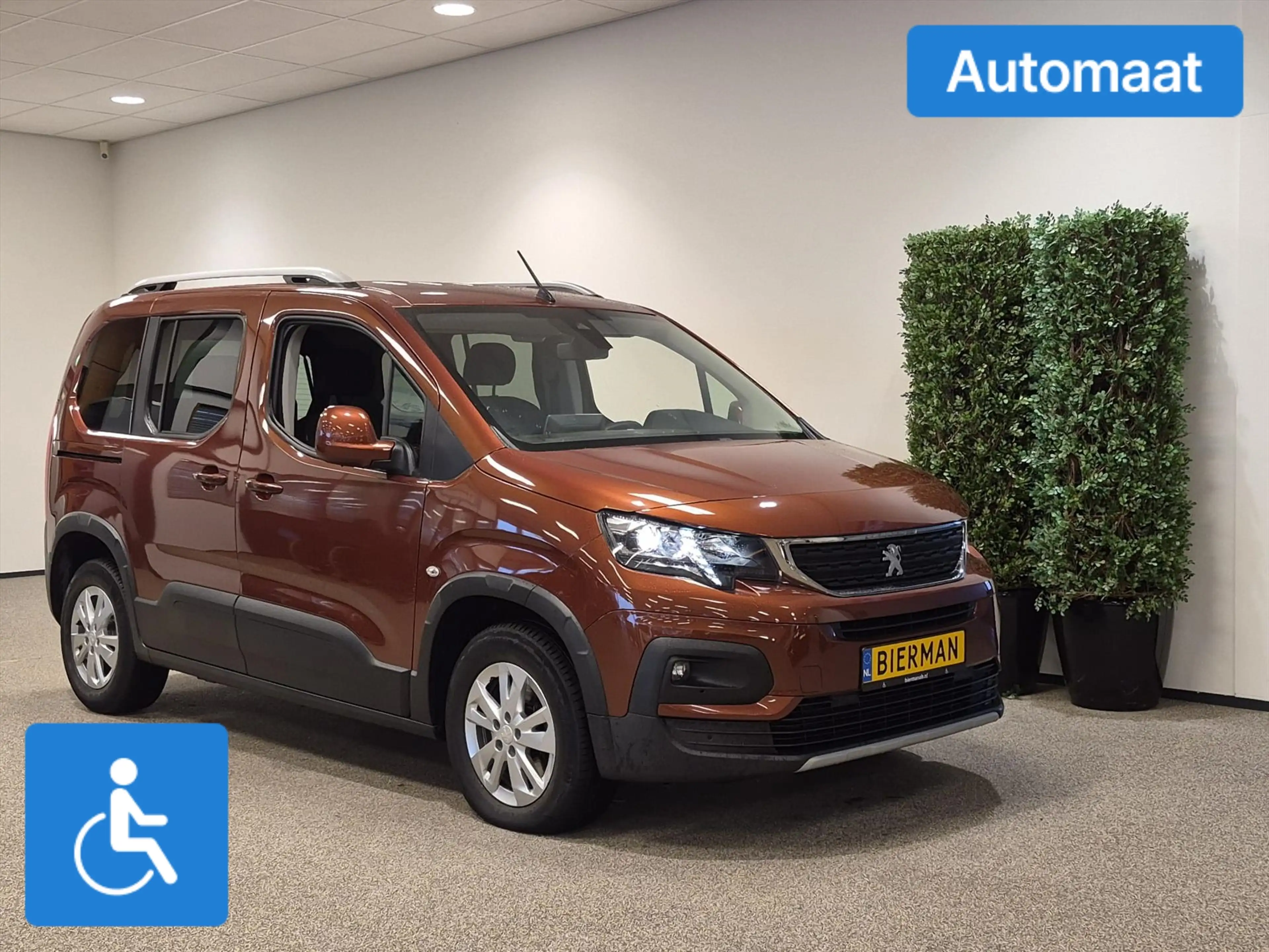 Peugeot Rifter L1 Rolstoelauto Automaat 3+1
