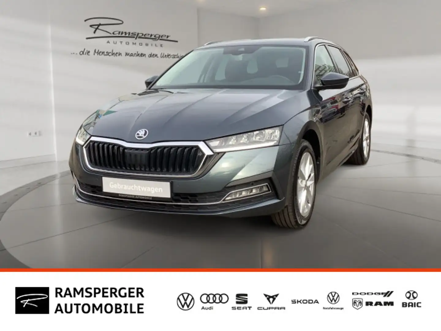 Skoda Octavia Combi 2.0 TSI DSG Style 4x4 AHK LED Navi Grau - 1