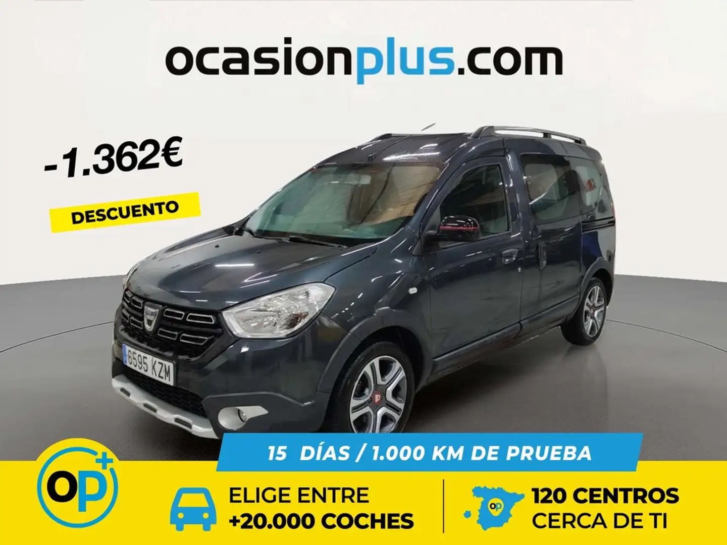 Dacia Dokker TCE GPF Serie Limitada Xplore 96kW Gris - 1