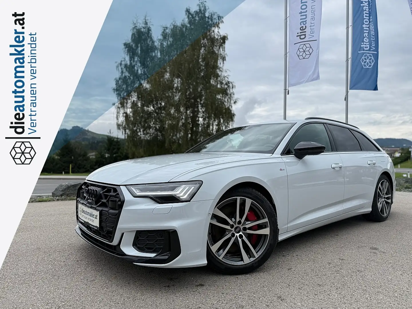 Audi A6 Avant 55 TFSI e PHEV quattro 3x S-line S-tronic Blanco - 1