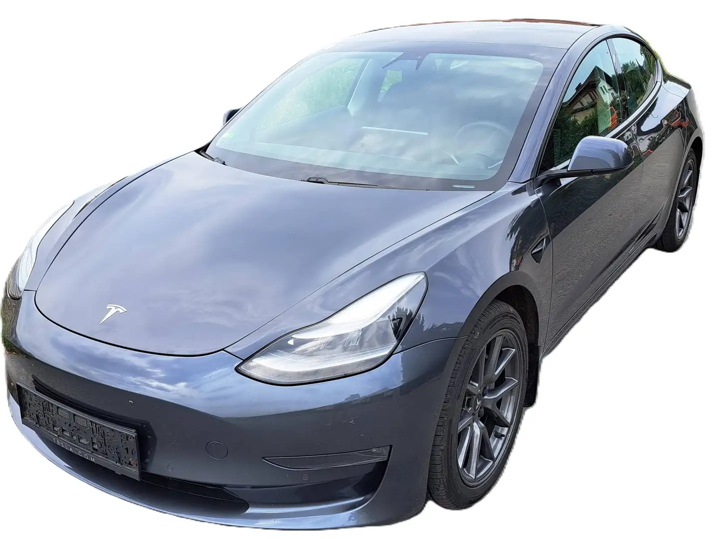 Tesla Model 3 LR AWD NEUER Tesla-Akku (03/2026) mit Garantie bis 2029! Silber - 1