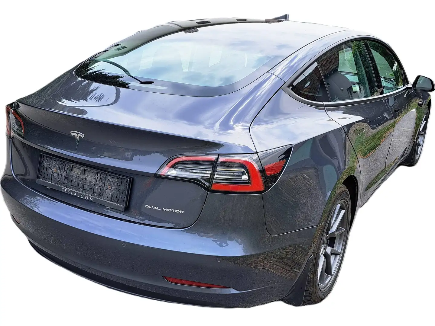Tesla Model 3 LR AWD NEUER Tesla-Akku (03/2026) mit Garantie bis 2029! Silber - 2