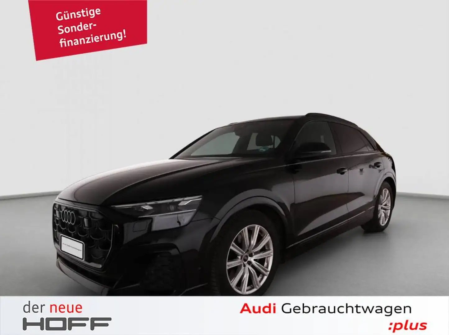 Audi Q8 50 TDI S line schwarz plus 22 Zoll Pano Matrix HUD Noir - 1